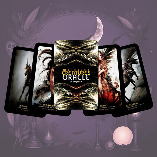 Mythical Creatures Oracle Card Set – Sasquatch Clothing Company