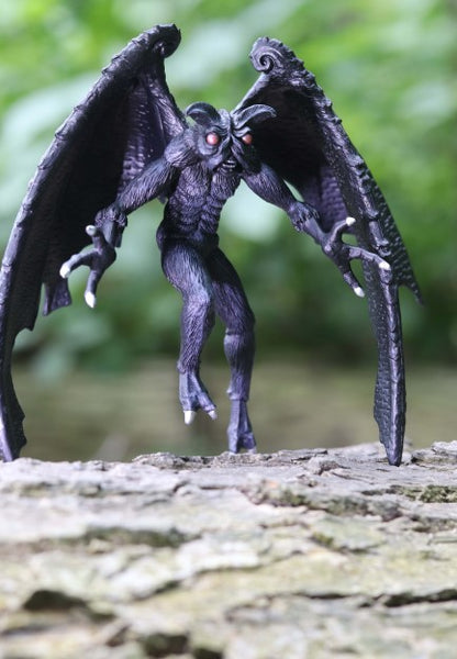 Hand Painted Mothman Figure – Sasquatch Clothing Company Hand Painted Mothman Figure – Sasquatch Clothing Company