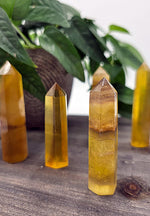 Yellow Fluorite Tower