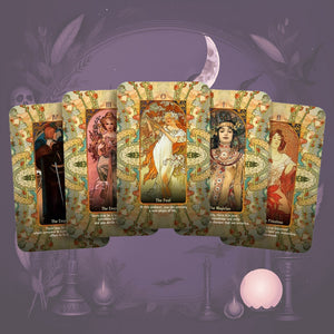 Art Nouveau Tarot Major Arcana Tarot Card Set