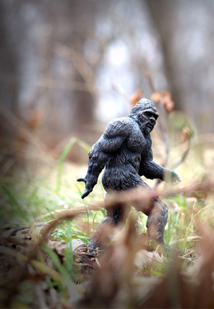 Hand Painted Bigfoot Figure