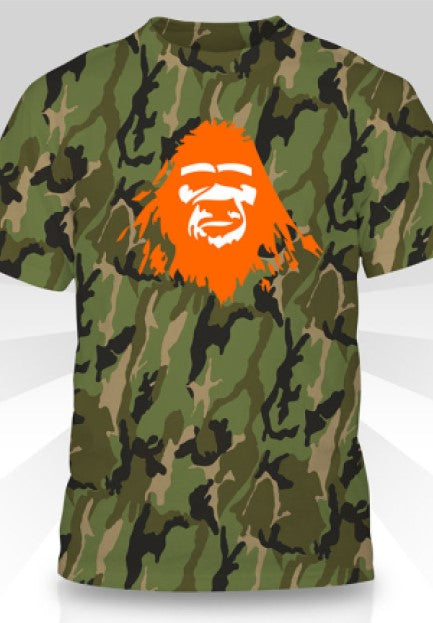 Sasquatch Bigfoot Camouflage Shirt