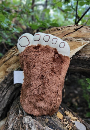 Plush Bigfoot Hairy Pillow