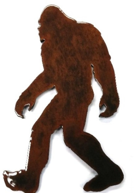 Large Bigfoot Sasquatch Metal Magnet