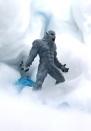 Hand Painted Yeti Figure